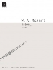 Duets, 6, 2 Flutes Vol.1, KV 296, KV 310, KV284 (フルートニ重奏)【Duets, 6, 2 Flutes Vol.1, KV 296, KV 310, KV284】