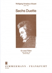 Six Duets KV 156 Heft 1 (モーツァルト) (フルートニ重奏)【Six Duets KV 156 Heft 1】
