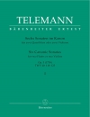 6つのカノン風ソナタ・Vol.1・Op.5・TWV 40: 118-120 (テレマン)  (フルートニ重奏)【Six Canonic Sonatas for Two Flutes Or Two Violins Vol.1, O】