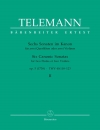 6つのカノン風ソナタ・Vol.2・Op.5・TWV 40:121 - 123, 103 (テレマン) (フルートニ重奏)【Six Canonic Sonatas for Two Flutes Or Two Violins Vol.2, O】