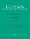 6 Sonatas for Two Flutes Or Two Violins Vol.1, op. (フルートニ重奏)【Six Sonatas for Two Flutes Or Two Violins Vol.1, op.2】
