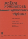 3つの協奏的二重奏曲・Op. 34 (ジャン＝ルイ・テュルー)  (フルートニ重奏)【3 Duos concertants op. 34】