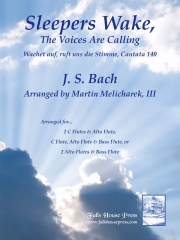目覚めよと呼ぶ声あり (バッハ)   (フルート三重奏)【Sleepers Wake, The Voices Are Calling Wachet Auf, Rift Uns】