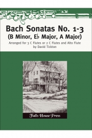 ソナタ・No.1-3 (バッハ)  (フルート三重奏)【Sonatas No.1-3】