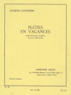 フルート吹きの休日（ジャック・カステレード）  (フルート四重奏)【Flutes En Vacances】