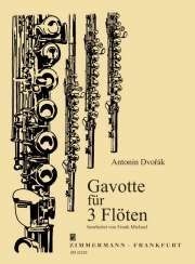 ガボット (ドヴォルザーク)  (フルート三重奏)【Gavotte】