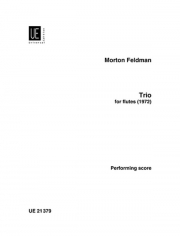 フルートの為の三重奏 (モートン・フェルドマン)   (フルート三重奏)【Trio for Flutes】