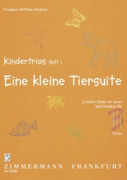 子供達の三重奏曲・ Heft 1 (フリートグント・ゲッチェ＝ニースナー) (フルート三重奏)【Childrens' Trios Heft 1/Sinfonia on the third act of the o】