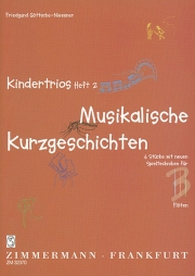子供達の三重奏曲・ Heft 2 (フリートグント・ゲッチェ＝ニースナー)  (フルート三重奏)【Childrens' Trios Heft 2】