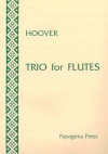 フルートの為の三重奏曲 (キャサリン・フーヴァー)  (フルート三重奏)【Trio for Flutes】