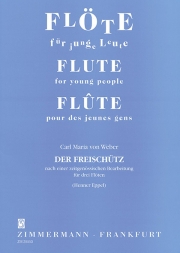 魔弾の射手 (カール・マリア・フォン・ウェーバー)   (フルート三重奏)【Der Freischütz from the Te Deum in D ”Eurovision fanfare“】