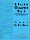 フルート四重奏曲・No.1 (ゲイリー・ショッカー)  (フルート四重奏)【Flute Quartet No.1】