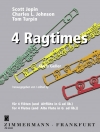 4つのラグタイム (スコット・ジョプリン他)   (フルート四重奏)【4 Ragtimes】