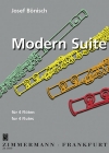 現代組曲 (ヨセフ・ベーニッシュ)   (フルート四重奏)【Modern Suite】