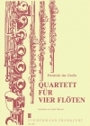 フルート四重奏曲 (フリードリヒ・デア・グローセ)  (フルート四重奏)【Quartet】