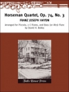Horseman Quartet Op.74・No.3 (フランツ・ヨーゼフ・ハイドン)  (フルート四重奏)