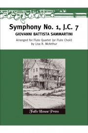 交響曲・No. 1・J.C. 7 (ジョヴァンニ・バッティスタ・サンマルティーニ)   (フルート四重奏)【Symphony No. 1 J.C. 7】