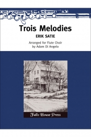 水の彩る風景 (エリック・サティ)  (フルート四重奏)【Trois Melodies】