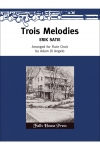 水の彩る風景 (エリック・サティ)  (フルート四重奏)【Trois Melodies】