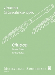 Giuoco (Joanna Stepalska-Spix)  (フルート四重奏)【Giuoco】
