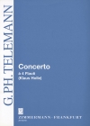 Concerto à 4 Flauti C major（テレマン）(フルート四重奏)【Concerto à 4 Flauti C major】