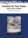 フルート四重奏の為の協奏曲（テレマン）  (フルート四重奏)【Concerto for Four Flutes】