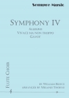 交響曲・No.4  (ウィリアム・ボイス)   (フルート七重奏)【Symphony IV】
