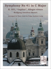 交響曲・No.41・ハ長調・K.551 (モーツァルト)  (フルート七重奏)【Symphony No.41 In C Major, K.551 Jupiter】