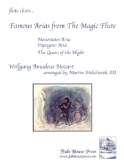 「魔笛」より有名なアリア (モーツァルト)   (フルート八重奏)【Famous Arias From The Magic Flute】