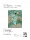 4つの日本民謡 (ロバート・キャシー編曲)　(フルート五重奏)【Four Japanese Folk Songs】