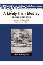 アイリッシュ・メドレー (デビッド・ベイリー編曲)    (フルート五重奏)【A Lively Irish Medley】