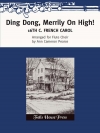 ディンドン高らかに (アン・キャメロン・ピアス編曲)       (フルート九重奏＋ピアノ＋打楽器)【Ding Dong, Merrily On High!】