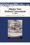 アレグロ「協奏交響曲」より  (バッハ)   (フルート六重奏)【Allegro From Sinfonia Concertante】