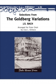 「ゴルトベルク変奏曲」よりセレクション  (バッハ)　 (フルート六重奏)【Selections From The Goldberg Variations】