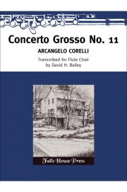 コンチェルト・グロッソ・No.11 (アルカンジェロ・コレッリ)　 (フルート七重奏)【Concerto Grosso No.11】