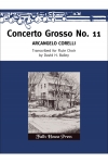 コンチェルト・グロッソ・No.11 (アルカンジェロ・コレッリ)　 (フルート七重奏)【Concerto Grosso No.11】