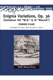 エニグマ変奏曲・Op.36 (エドワード・エルガー)　 (フルート九重奏)【Enigma Variations, Op.36 Variations Viii W.N. & Ix Nimr】