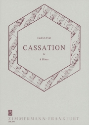 カッサシオン (インドルジフ・フェルド)　 (フルート九重奏)【Cassation】
