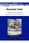 ルーマニア組曲 (オルランド・セラ編曲)   (フルート五重奏)【Romanian Suite】