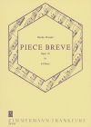 Pièce Brève op. 18 (マーティン・ウェンデル)  　 (フルート六重奏)【Pièce Brève op. 18】