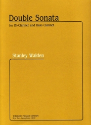 ダブル・ソナタ  (スタンリー・ウォルデン)  (クラリネットニ重奏）【Double Sonata】