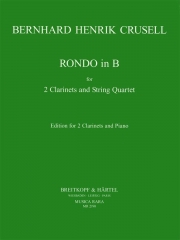 ロンド・ロ長調（ベルンハルド ・ヘンリク ・クルーセル） (クラリネットニ重奏＋ピアノ）【Rondo In B】