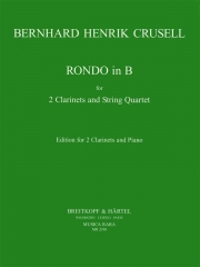 ロンド・ロ長調（ベルンハルド ・ヘンリク ・クルーセル） (クラリネットニ重奏＋ピアノ）【Rondo In B】