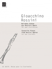 Favorite Pieces From Rossini O　 (クラリネットニ重奏）【Favorite Pieces From Rossini O】