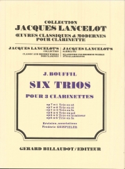 クラリネット三重奏曲・Op.7・No.3（ジャック＝ジュール・ブーフィユ） (クラリネット三重奏）【6 Trios Op.7 No.3】