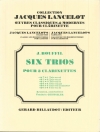 クラリネット三重奏曲・Op.7・No.1（ジャック＝ジュール・ブーフィユ） (クラリネット三重奏）【Six Trios Op.7 No.1】