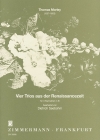 Four Trios from the Renaissance Period　 (クラリネット三重奏）【Four Trios from the Renaissance Period】