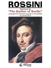 セヴィリアの理髪師（ジョアキーノ・ロッシーニ） (クラリネット四重奏）【Overture To The Barber Of Seville】