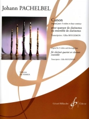 Canon, Collection Eric Perrier　 (クラリネット四重奏）【Canon, Collection Eric Perrier】