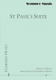 セント・ポール組曲（グスターヴ・ホルスト）  (クラリネット八重奏）【St Paul's Suite】